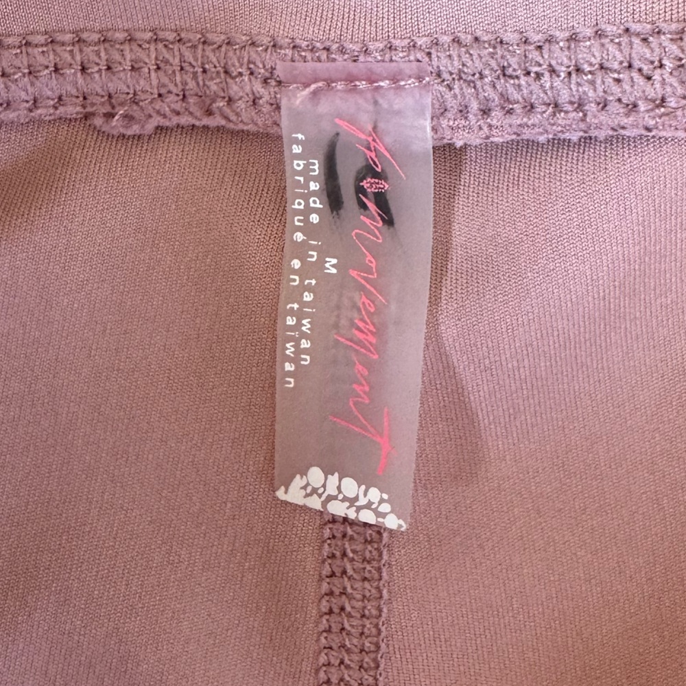 Free People Pink Patterned High-Waist Flare Pants - Picture 10 of 10